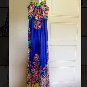 Maurice floral maxi dress